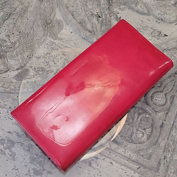 𝅺longchamp Roseau Patent Leather Long Continental Wallet - Picture 5 of 9